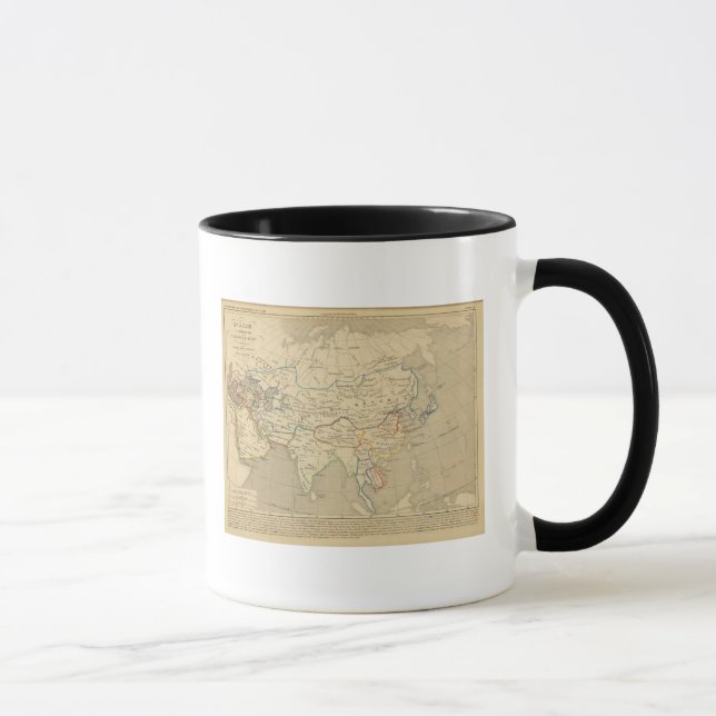 L'Asie, l'an 1220 ap JC Tasse (Rechts)