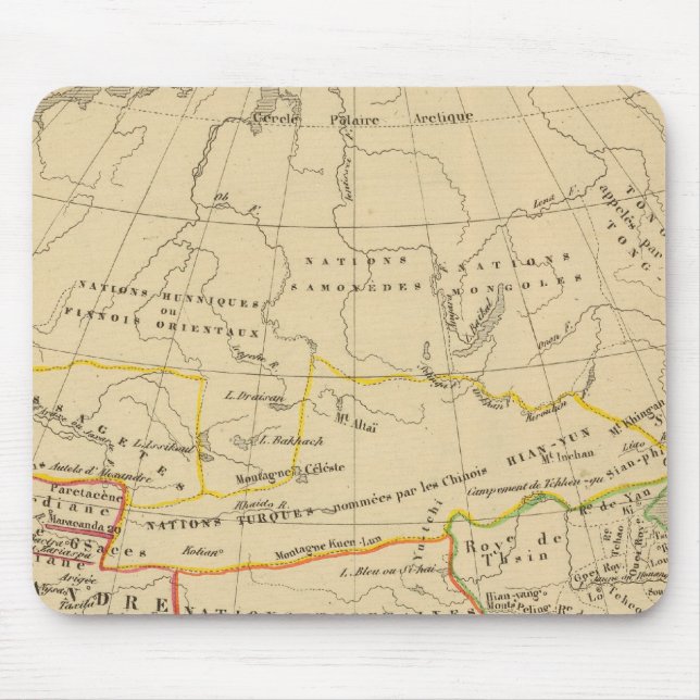 L'Asie, l'an 322 av JC Mousepad (Vorne)