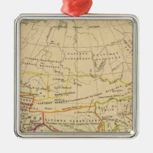 L'Asie, l'an 322 av JC Silbernes Ornament