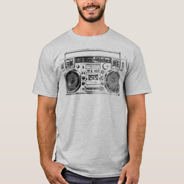 Lasonic TRC-920 Boombox T-Shirt (Vorderseite)