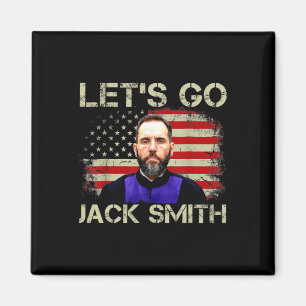 Lass39s Go Jack Smith American Flag Sommer Magnet