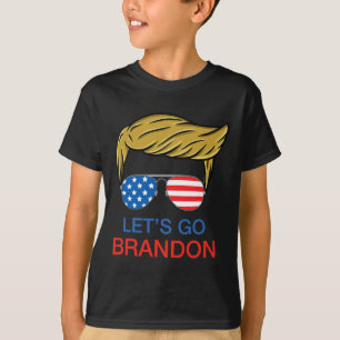Lass#39;s Go Brandon Chant Funny Biden Political T T-Shirt
