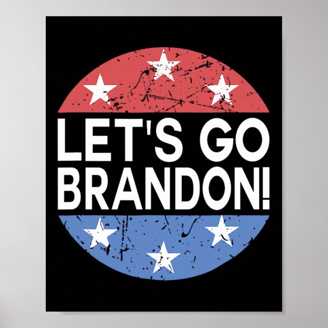 Lass#39;s Go Brandon Poster (Vorne)