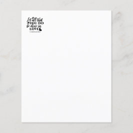 Lass Alle sind in Liebe - 1 Cor 16:14