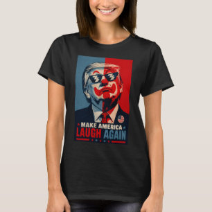 Lass Amerika wieder lachen lustige Trump-Parodie T-Shirt