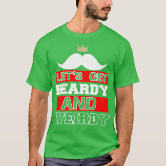 Lass Beardy und Weidy Funny Beard 2 T-Shirt