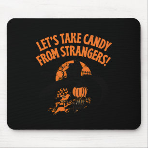 Lass Candy von Strangers Funny Halloween 2 Mousepad