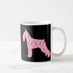 Lass Cure Cancer Ribbon Schnauzer Tasse