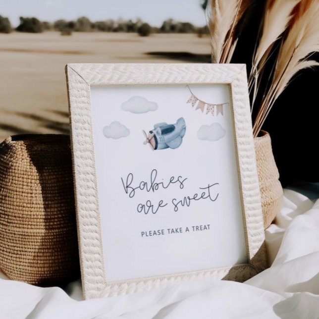 Lass das Abenteuer beginnen Baby Shower Dessert Poster (Von Creator hochgeladen)