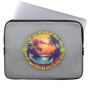 Lass das Meer Set Ihr Soul kostenlos Laptopschutzhülle