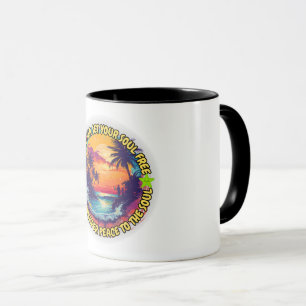 Lass das Meer Set Ihr Soul kostenlos Tasse