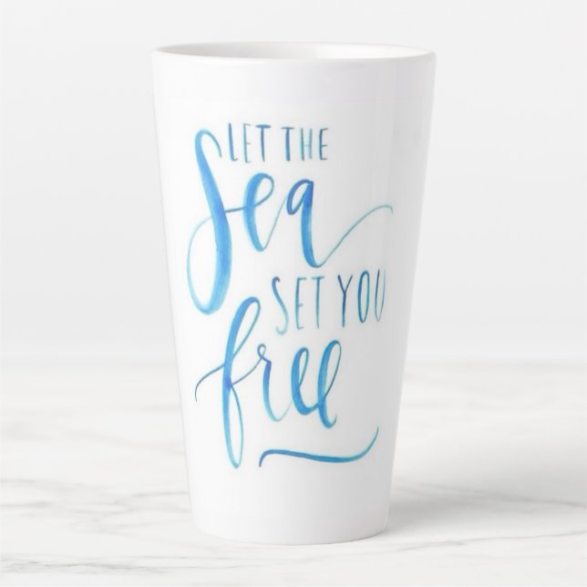 LASS DAS MEERESSET, DASS DU FREI IST MILCHTASSE (Vorderseite)