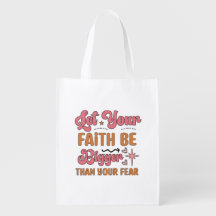 Lass, dass dein Glaube größer ist, als du Angst ha