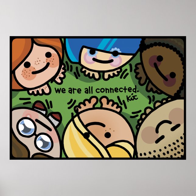 lass, dass deine Mauer funktioniert. Poster (Vorne)