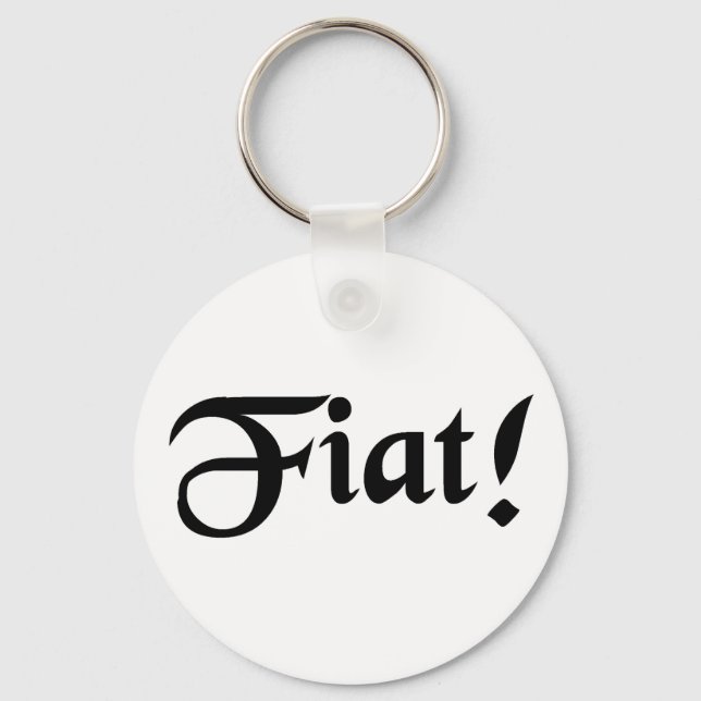 Lass, dass es erledigt ist! schlüsselanhänger (Vorderseite)