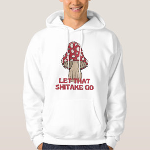 Lass, dass Schitake lustige Pilz-Pub-Pilze gehen Hoodie