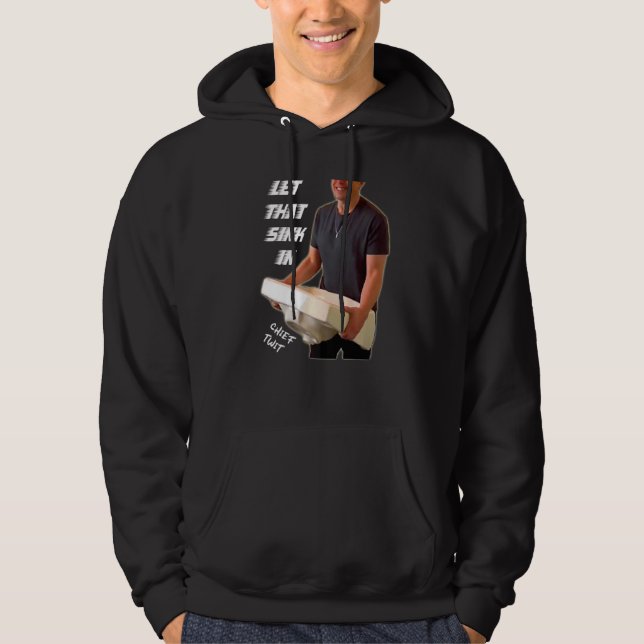 LASS, DASS SINK IN Learn Reflektion Move On Chief  Hoodie (Vorderseite)