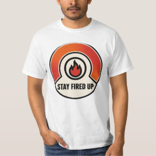 Lass Dein Feuer Leiten – Motivation Flame Shirt