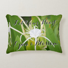 "Lass dein Herz" Inspirationskissen Dekokissen