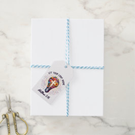 Lass dein Licht leuchten Geschenkanhänger