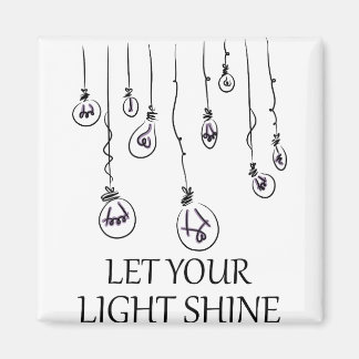 lass dein Licht Magnet