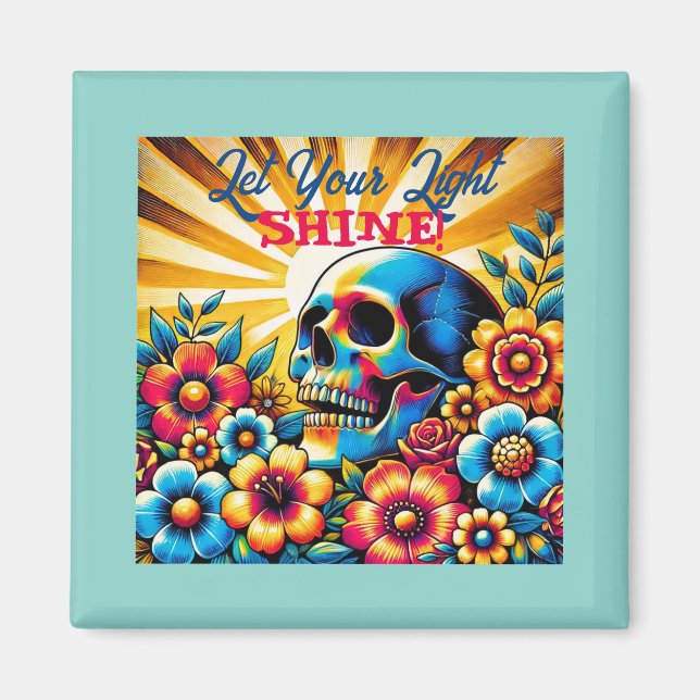 Lass dein Licht! Magnet (Vorne)