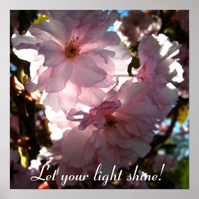 Lass dein Licht! Poster (Vorne)