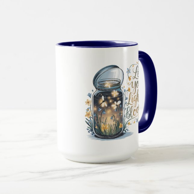 Lass dein Lichtblut Tasse (VorderseiteRechts)