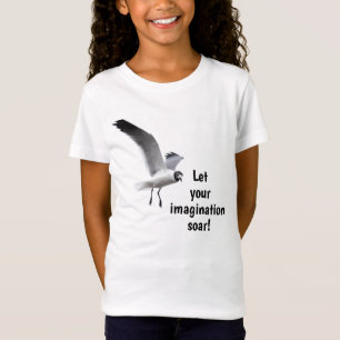 Lass deine Fantasie schweben!  Fliegende Möwe T-Shirt