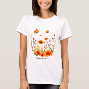 Lass deine Seele erblühen T-Shirt