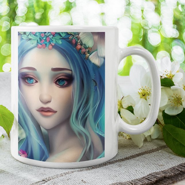 Lass deine Träume, sei dein Wings-Zitat Kaffeetasse (Von Creator hochgeladen)