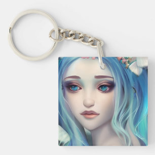 Lass deine Träume, sei dein Wings-Zitat Schlüsselanhänger