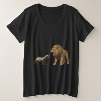 Lass deine Wut raus Große Größe T-Shirt