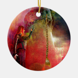 LASS DEINEN HAAR AB KERAMIKORNAMENT