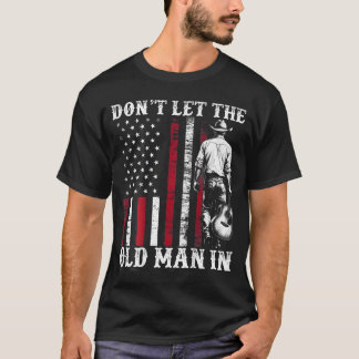 Lass den alten Mann nicht herein Vintage amerikani T-Shirt