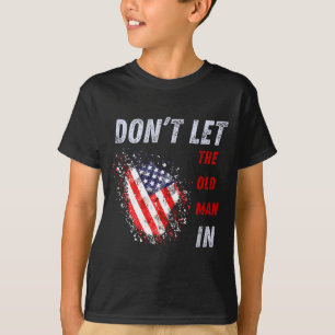 Lass den alten Mann nicht herein Vintage Amerikani T-Shirt