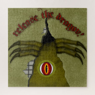 Lass den Drachen frei! Digitale Kunst Puzzle