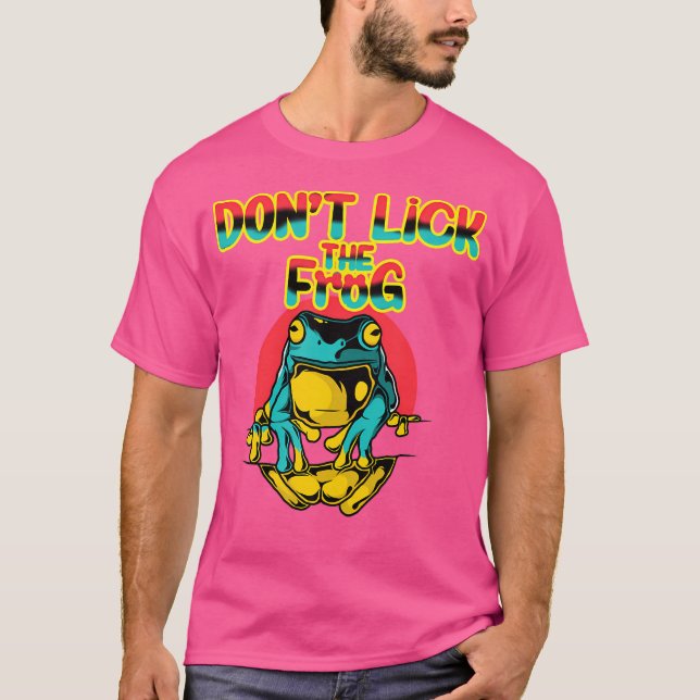 Lass den Frosch nicht los T-Shirt (Vorderseite)