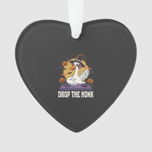 Lass den Hupen Halloween DJ Goose Ornament