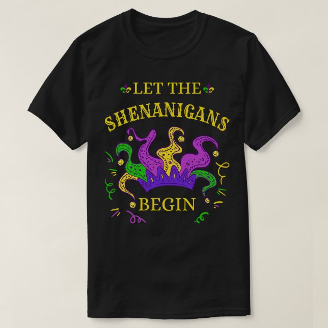 Lass den Schenanians beginnt III T-Shirt (Design vorne)