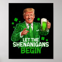 Lass den Shenanigans fing Funny Trump St.