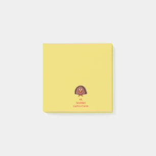 Lass den Truthühnern nicht nach unten - Latein Po Post-it Klebezettel