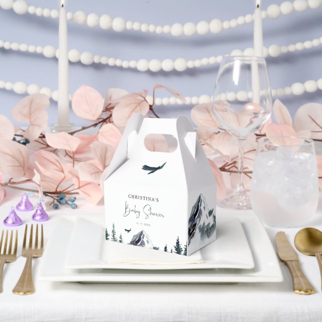 Lass der Adventure Begin Baby-Dusche Geschenkschachtel (Hochzeit)