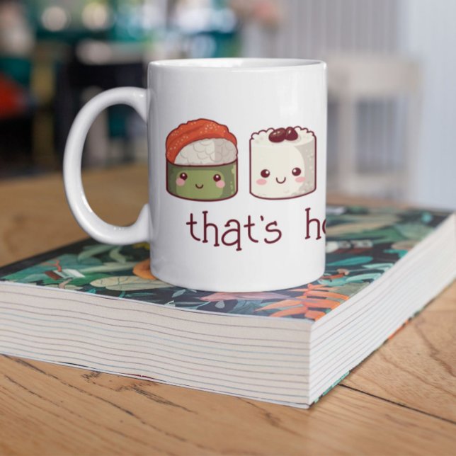 Lass der guten Zeiten Roll Kawaii Sushi Kaffeetasse (Von Creator hochgeladen)