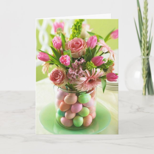 **LASS DER OSTSEANSON" FEIERTAGSKARTE (Vorderseite)