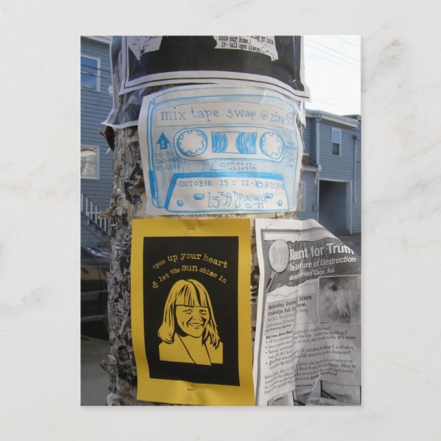 Lass der Sonne Postkarte (Vorderseite)