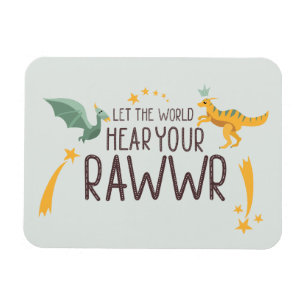 Lass der Welt höre dein Gehör Magnet