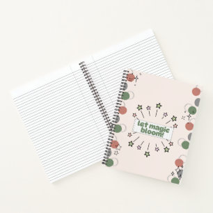 Lass der Zauberblüte: Ästhetische Zeitschrift Notizbuch