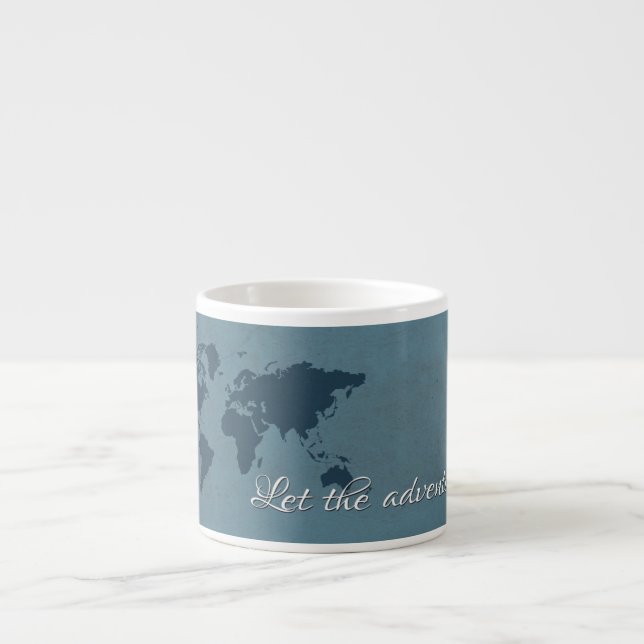 Lass des Abenteuers Espressotasse (Vorderseite)