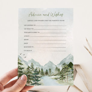 Lass des Adventure Begin Baby Advice & Wishs Game